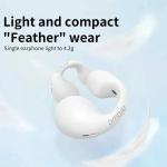 Ambie Wireless Ear Clip Bluetooth 5.3 Headphones Ear cuffs Sport Outdoor Headset Earring Type Wireless Bluetooth IPX5 Waterproof Sports Earbuds For Ambie Sound